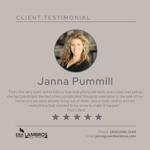 Janna Pummill 5 Star Testimonial